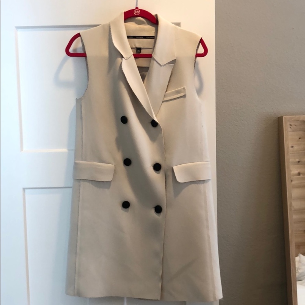 Topshop Coat Vest